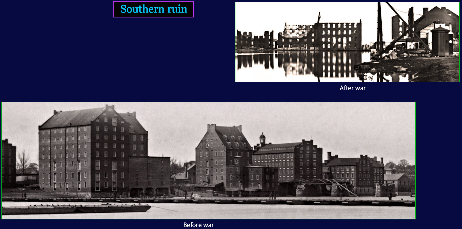 Southern ruin, 1870